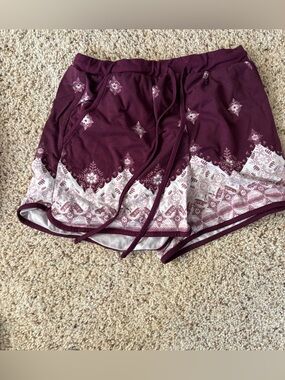 Mudd Plum Lined Shorts